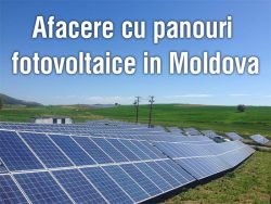 Afacere cu baterii fotovoltaice in Moldova